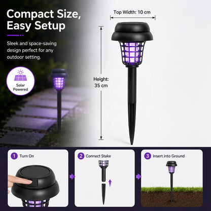 Eco-Friendly Insect Zapper & Pathway Light with Smart Sensor