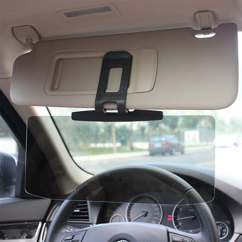 Sun and Headlight Glare Reduction Visor for Vehicles