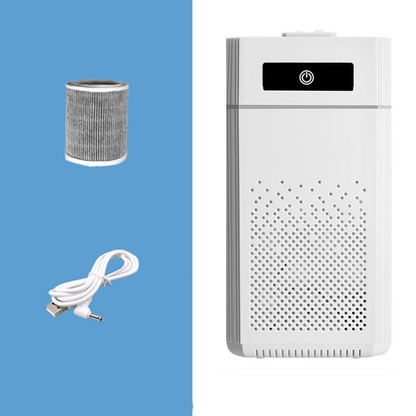 Quiet HEPA Home Air Cleaner for Improved Indoor Air Quality