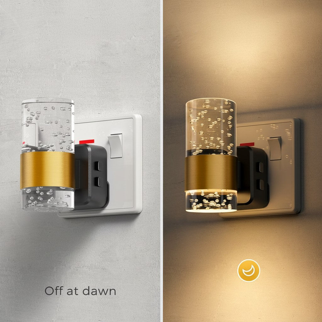 Dusk Sensor LED Night Lights – Set of 2
