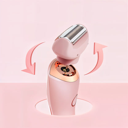 Portable Electric Shaver for Wet and Dry Use