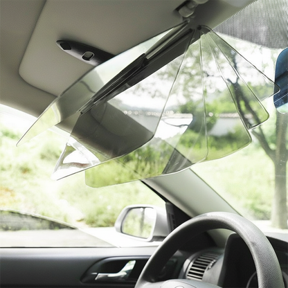 Sun and Headlight Glare Reduction Visor for Vehicles
