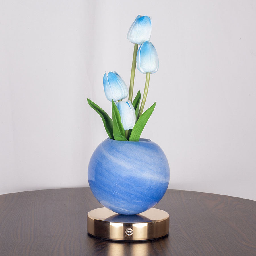 Tulip-Shaped LED Table Light