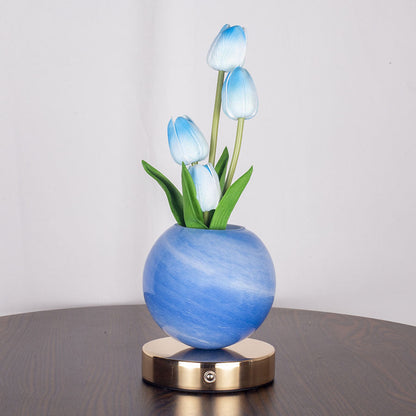 Tulip-Shaped LED Table Light