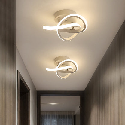 Geometric Ceiling Light with LED – Contemporary Design