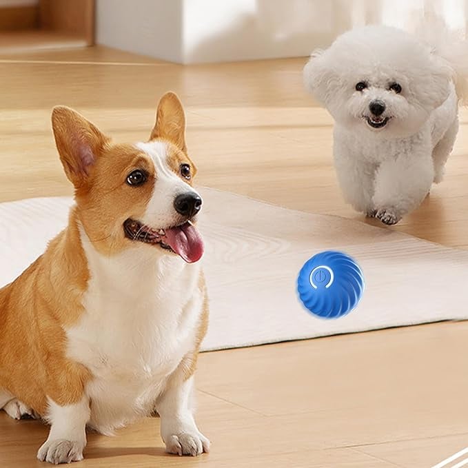 Dynamic Chase Dog Toy with Smart Navigation and Rechargeable Battery