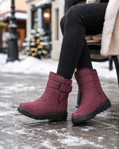 Women's Winter Boots - Waterproof, Non-Slip, Warm, High Shaft