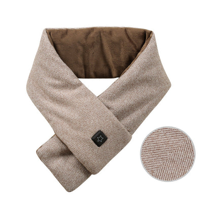 USB Rechargeable Heated Scarf for Instant Comfort