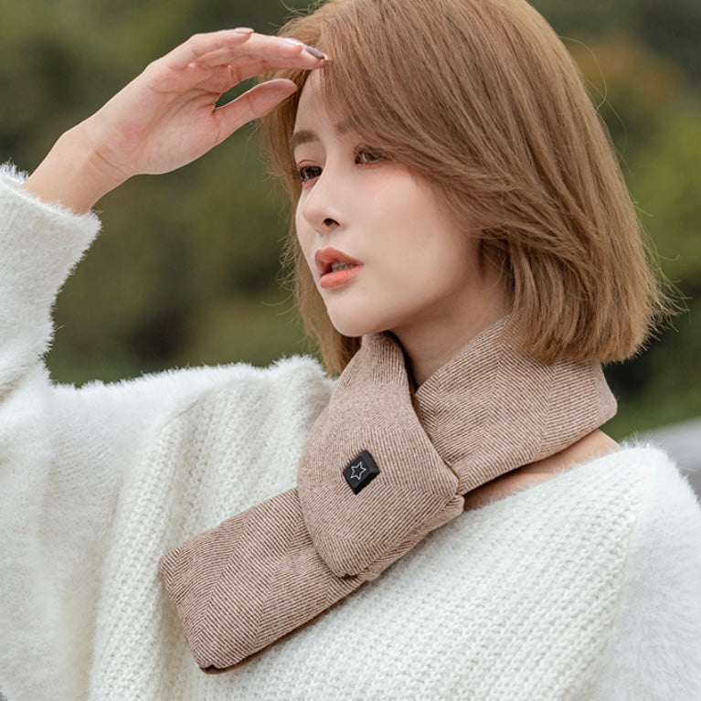 USB Rechargeable Heated Scarf for Instant Comfort
