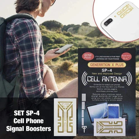 Gold Adhesive Signal Boosters for Enhanced Wireless Connectivity