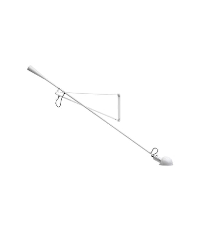Versatile Wall-Mounted Lamp with Flexible Arm and Weight Balance