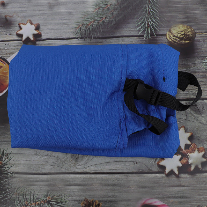 Water-Resistant Gardening Apron with Cross-Back Straps & Dual Pockets