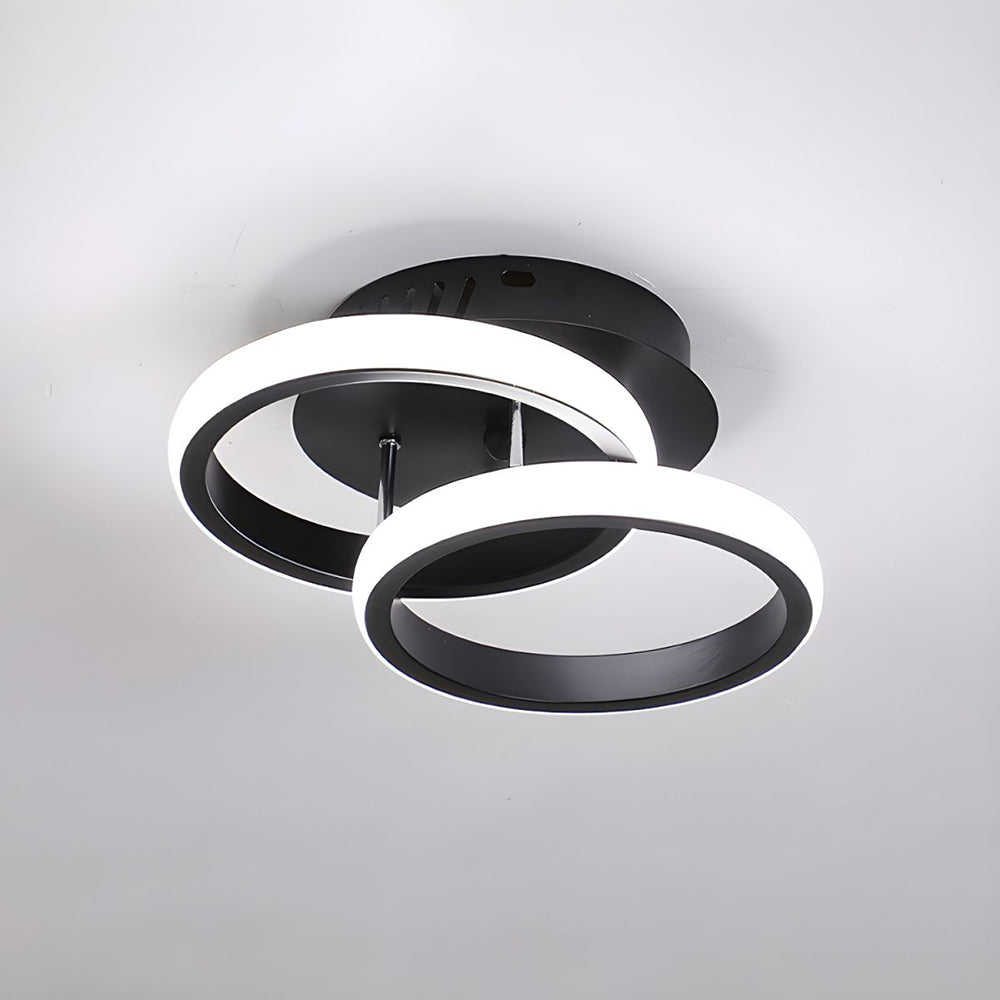 Geometric Ceiling Light with LED – Contemporary Design