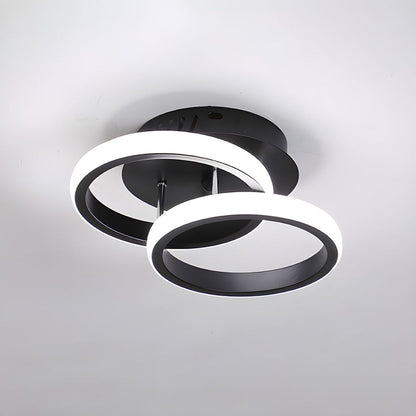 Geometric Ceiling Light with LED – Contemporary Design