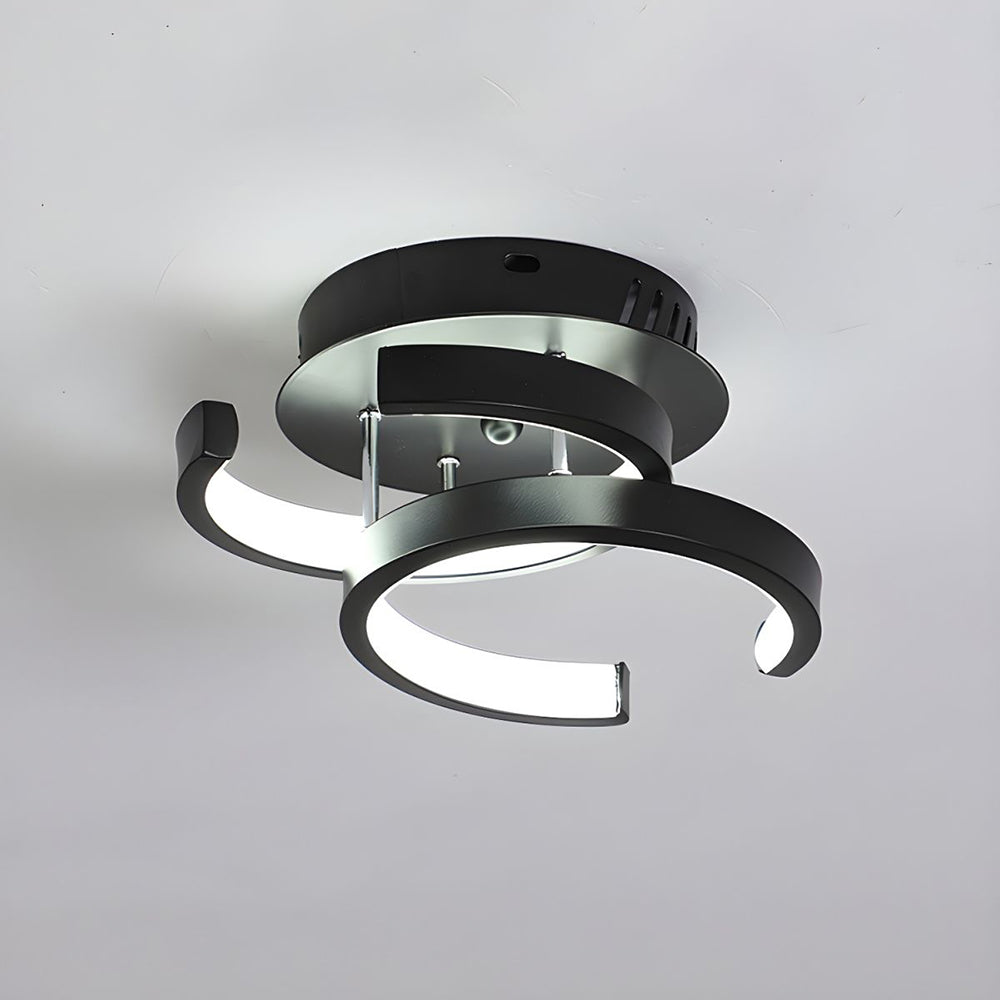 Geometric Ceiling Light with LED – Contemporary Design