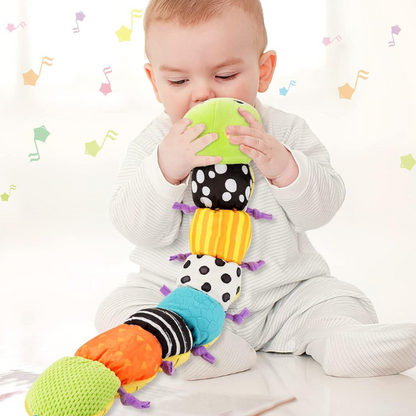 Interactive Caterpillar Toy with Sounds and Melodies for Playtime