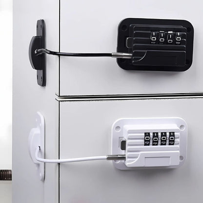 Adjustable Strap Refrigerator Lock with Personalized Password Security