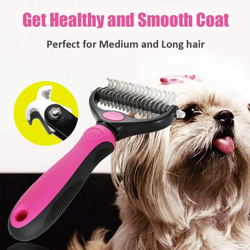 FurEase Grooming Brush for Effortless Undercoat Removal