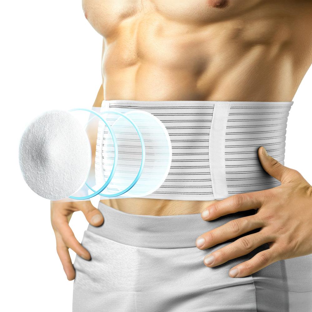 ComfortFit Hernia Support Band with Adjustable Silicone Pad