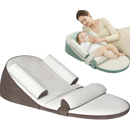 Elevated Infant Sleep Support Pillow with Memory Foam