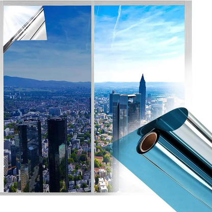 Heat-Blocking Window Film with Easy Static Cling, 15.7x39.4in