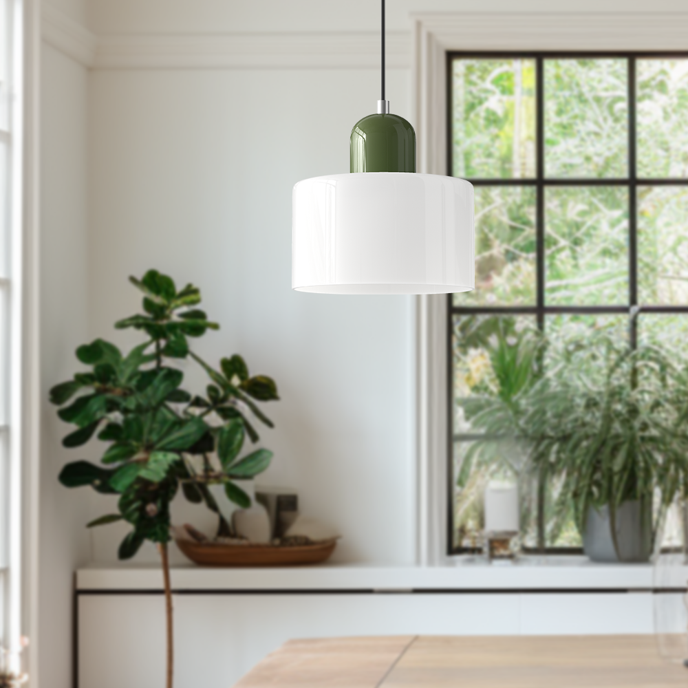 Cylindrical Pendant Light in Nordic Design