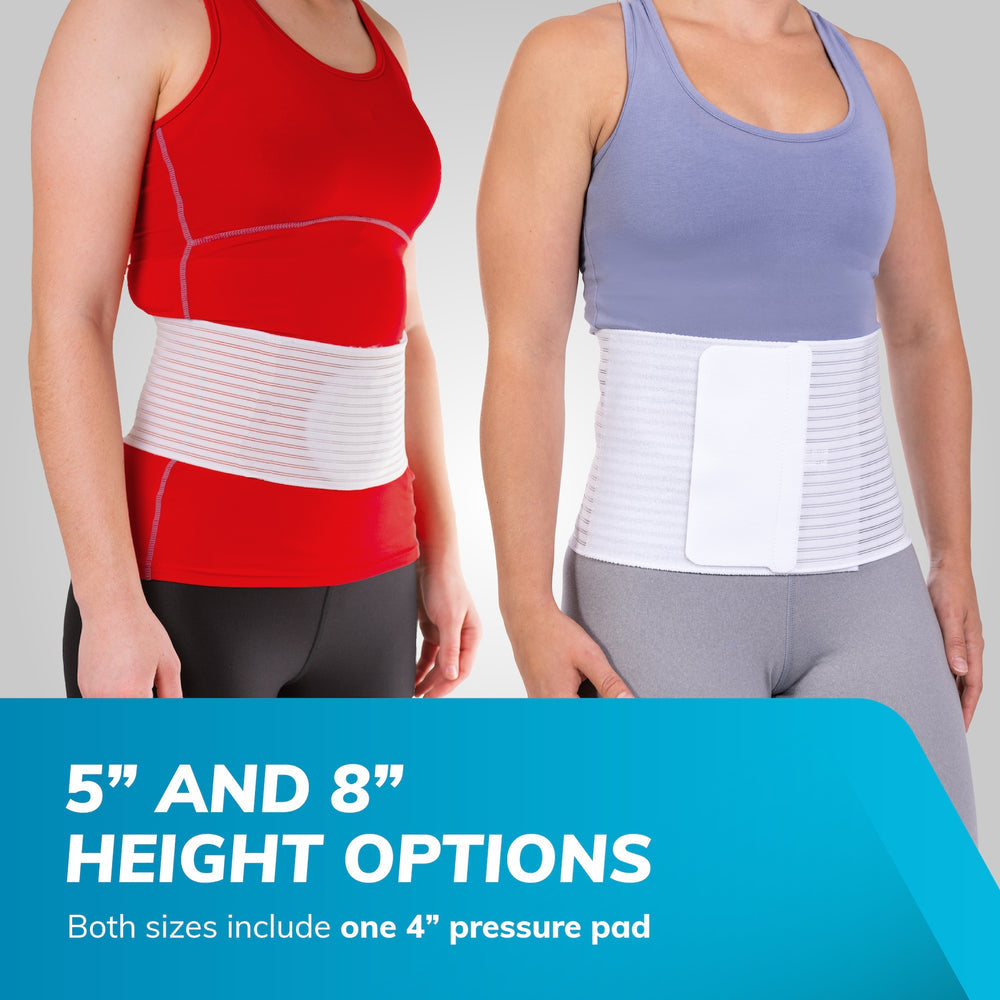 ComfortFit Hernia Support Band with Adjustable Silicone Pad