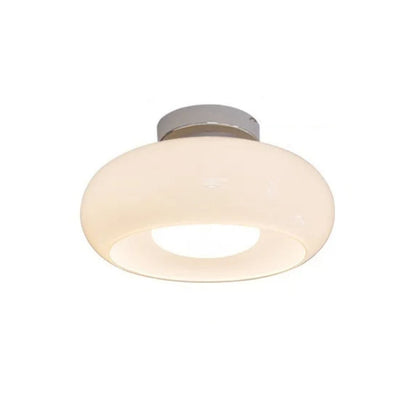 Round Ceiling Lamp in Art Deco Style