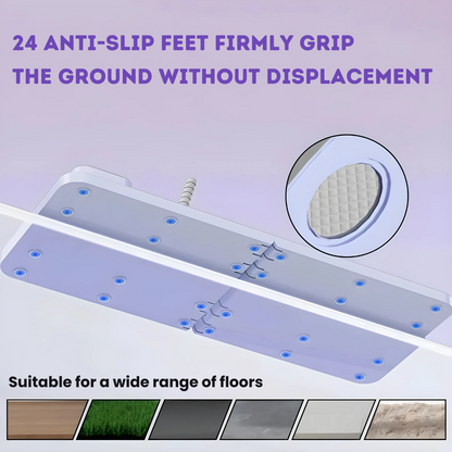 Smart Cable Management System with 7 Slots and Adhesive Base