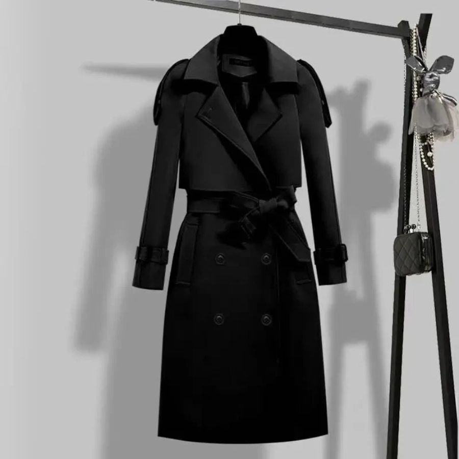Elegant Midi Dress with Tailored Fit and Comfortable Stretch