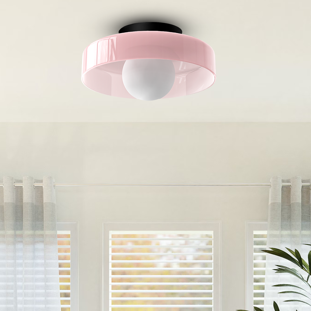 Flush Mount Ceiling Light with LED – Minimalist Design