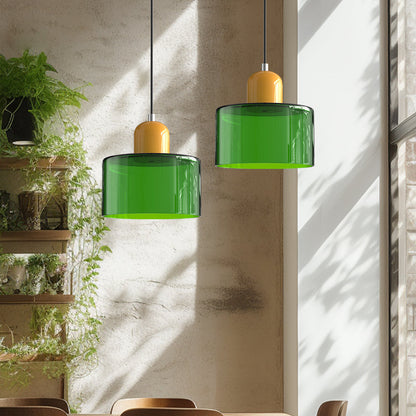 Cylindrical Pendant Light in Nordic Design