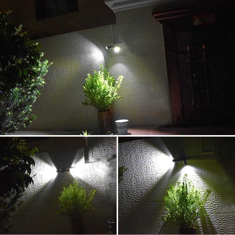 Smart Solar Motion Light with 600 Lumens and Full Rotation