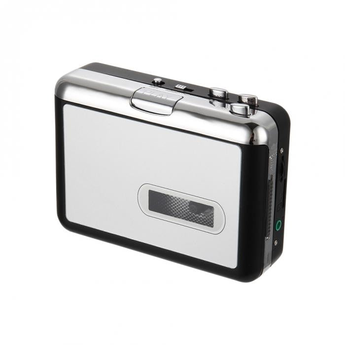 USB Direct Recording Portable Cassette Converter with Stereo Audio Capture