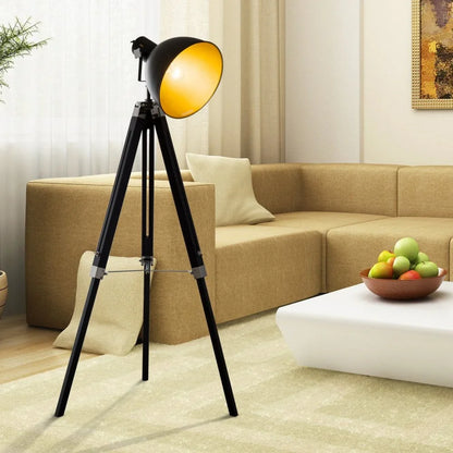 Floor Lamp with Adjustable Tripod Stand
