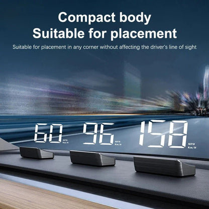 DashMate Speed Tracker with LED Windshield Display