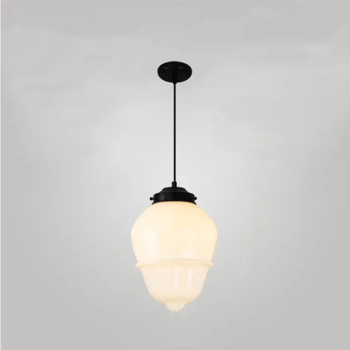 Geometric Pendant Light in Mid-Century Art Deco Style