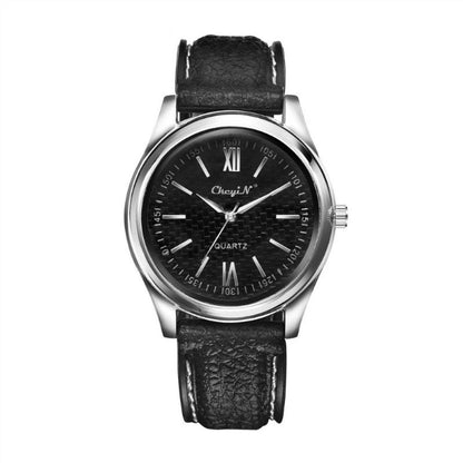 Windproof Electric Lighter with Quartz Watch for Men – USB Rechargeable Metal Design