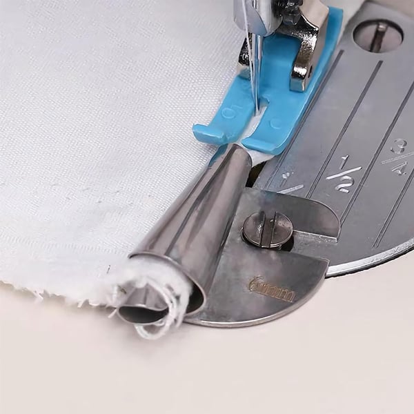 Precision Hemming Foot for Seamless Edges in Various Sizes