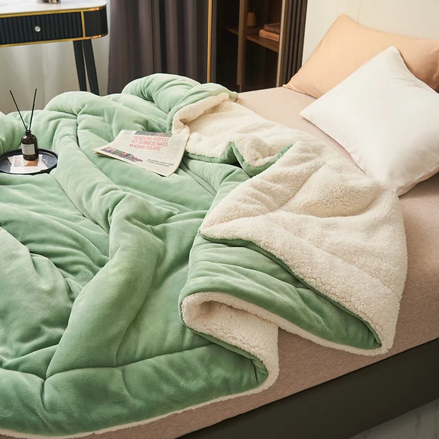 Cozy Dual-Sided Throw Blanket for Warmth
