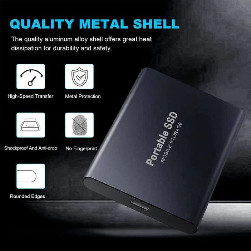 Ultra-Fast Portable External Storage Drive