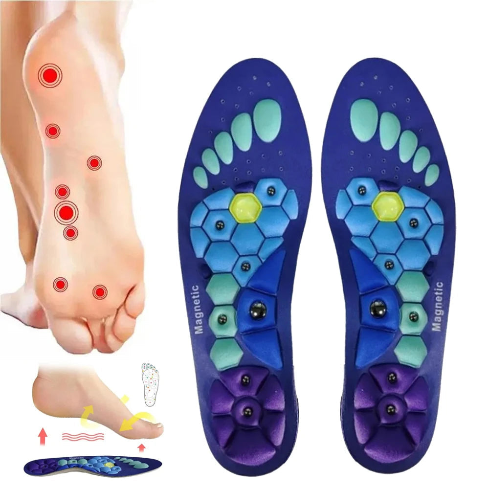 Comfort-Enhancing Magnetic Shoe Insoles for Every Occasion