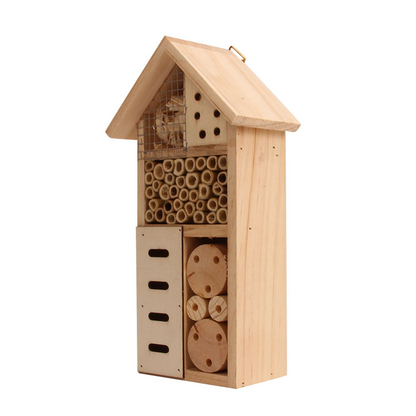 Eco-Friendly Insect Haven for Garden Pollinators