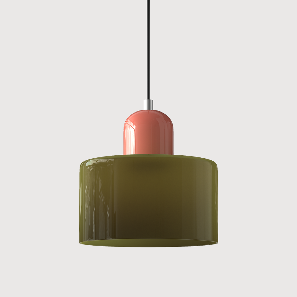 Cylindrical Pendant Light in Nordic Design