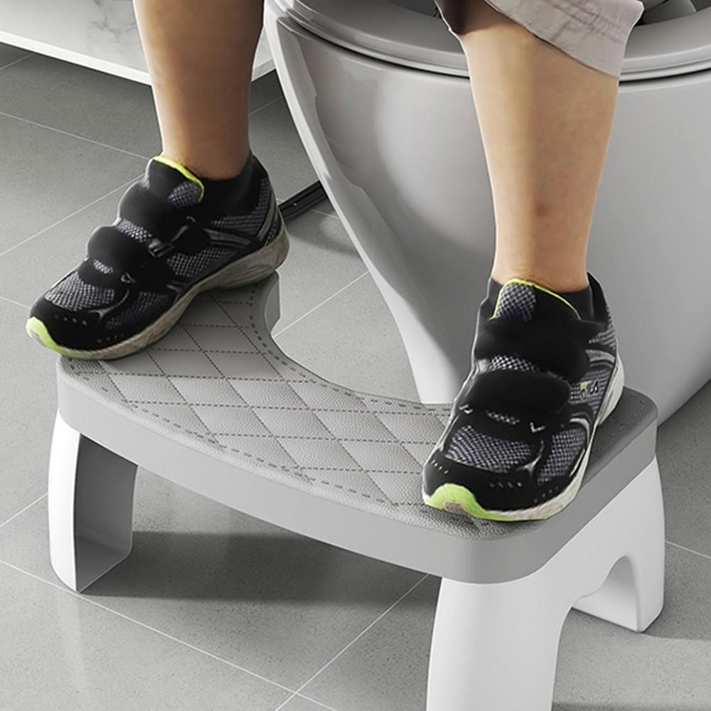 Ergonomic Footrest for Optimal Bathroom Comfort