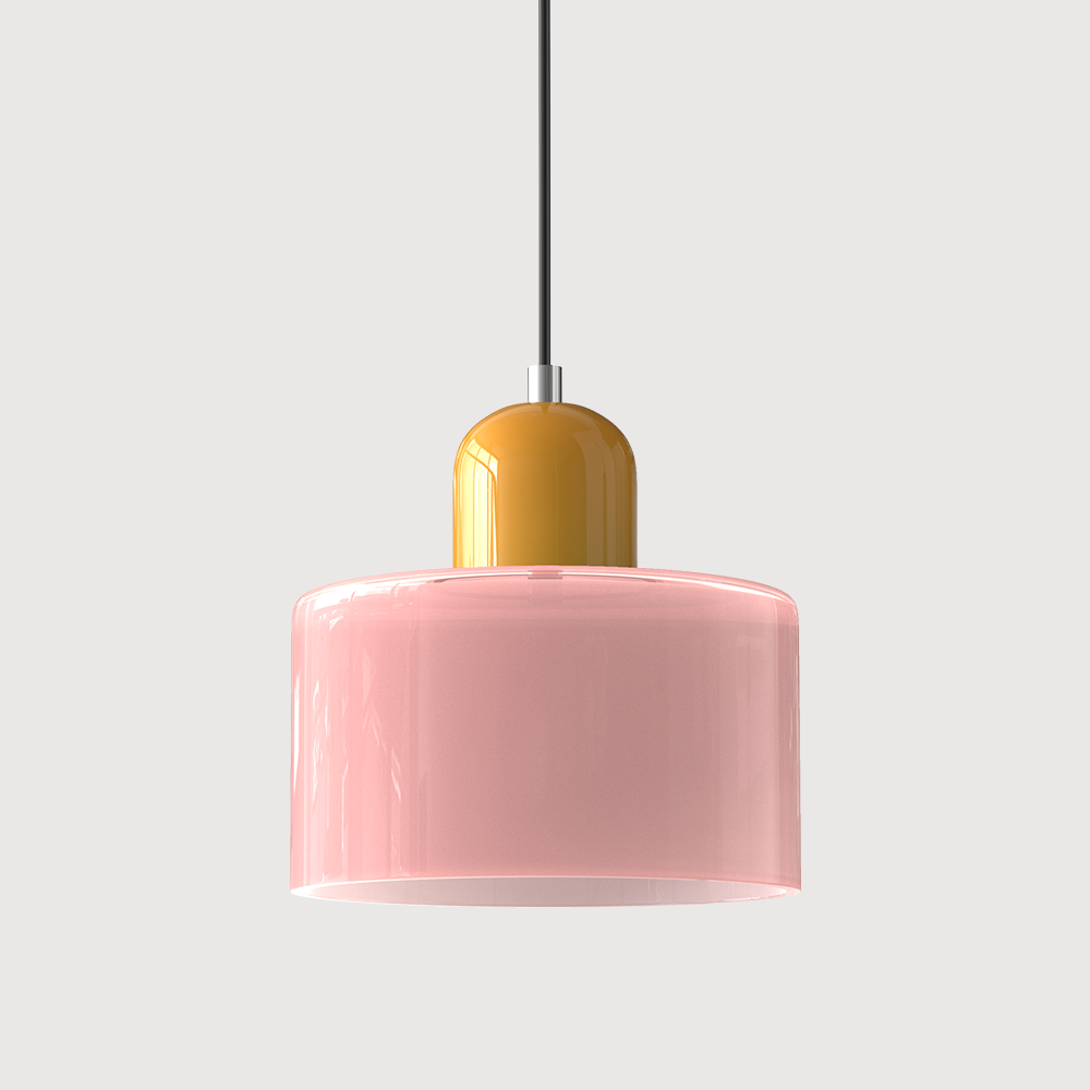 Cylindrical Pendant Light in Nordic Design