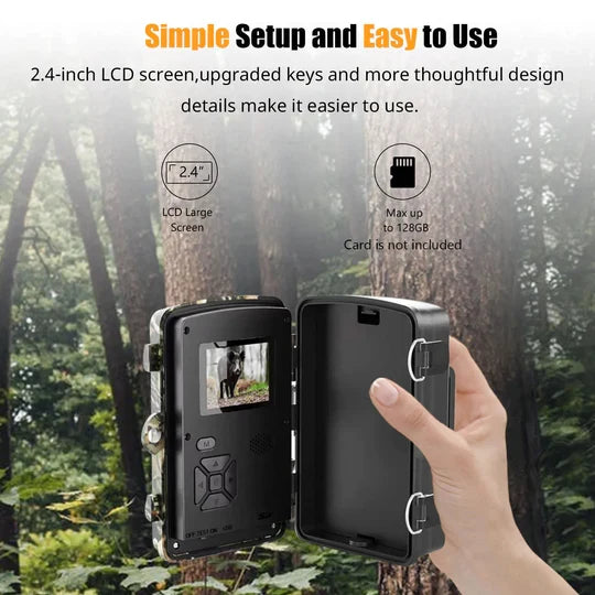 Ultra-Clear 1080P Night Vision Wildlife Camera