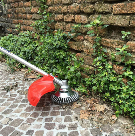 Durable Steel Weed Cutter for Effortless Lawn Care