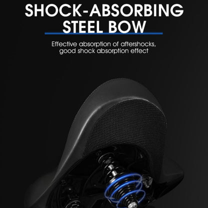 Extra Comfort Bike Seat with Dual Suspension and Cooling Design