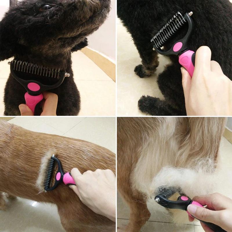 FurEase Grooming Brush for Effortless Undercoat Removal